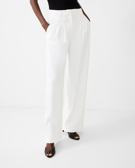 French Connection Harrie Tailored Trousers - Porcelain Cream