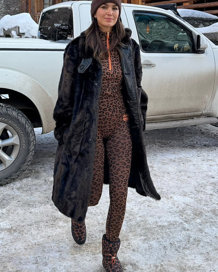 Leopard Thermal Leggings