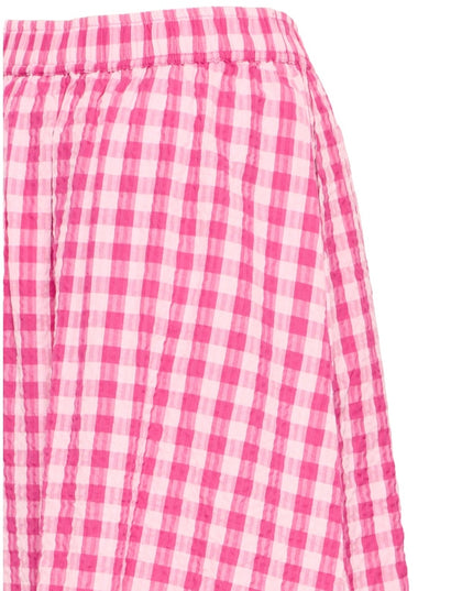 Felicia Skirt - Very Berry/Pink Check