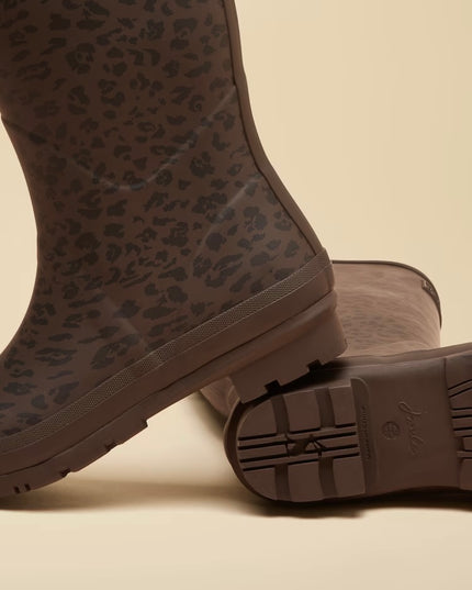Joules Adjustable Tall Wellies - Print Choc