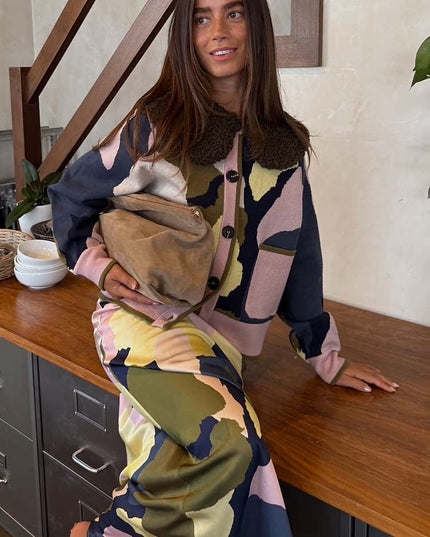 Mara Abstract Cheryl Cardigan