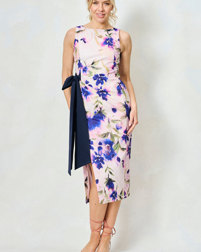 Rebecca Dress -  Blush/Navy