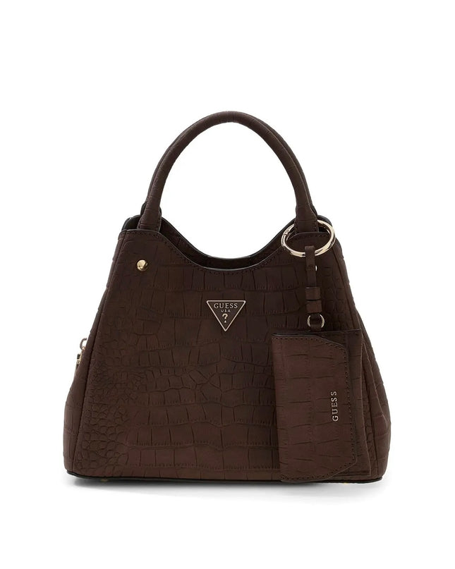 Guess Lorella Small Girlfriend Tote - Espresso