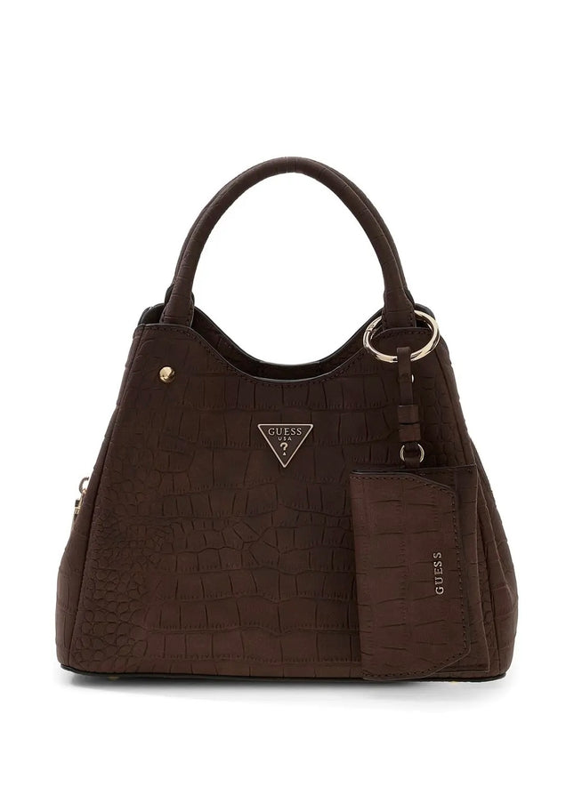 Guess Lorella Small Girlfriend Tote - Espresso
