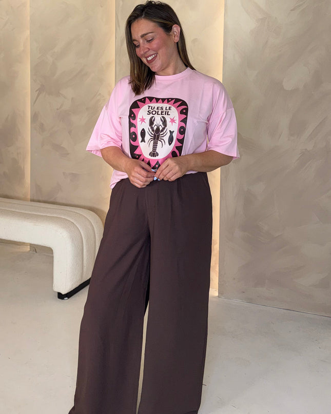 Graphic T-Shirt - Baby Pink