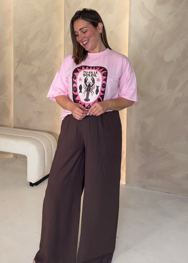 Graphic T-Shirt - Baby Pink