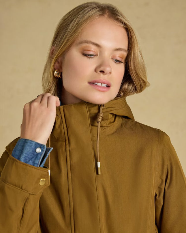 Joules Evercosy Raincoat With Hood - Olive