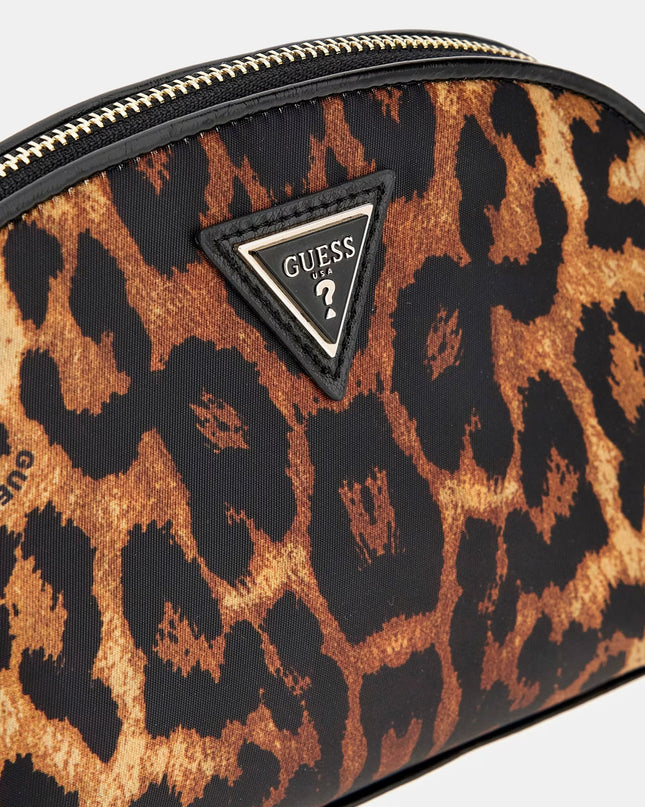 Guess Dome Pouch - Leopard
