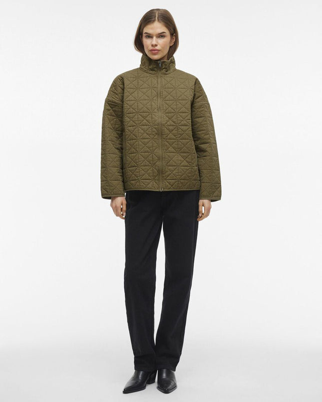 Quilted Jacket - Olive