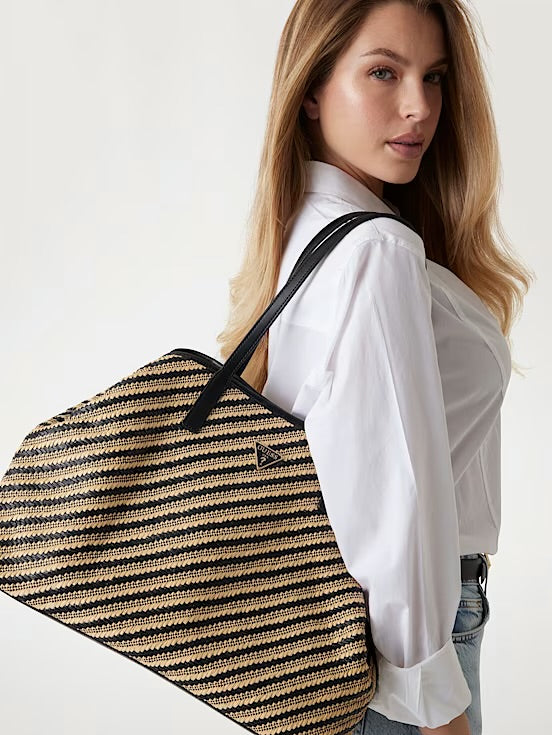 Guess Vikky Large Shopper - Black Multi