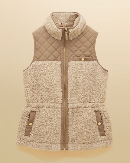 Tadworth Fleece Gilet - Cream