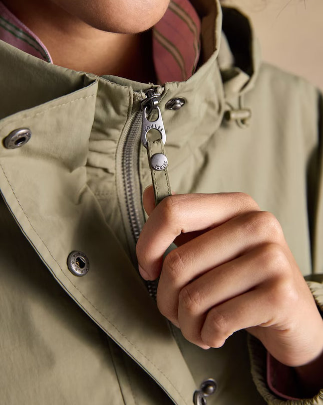 Hove Waterproof Windbreaker Jacket -  Khaki Green