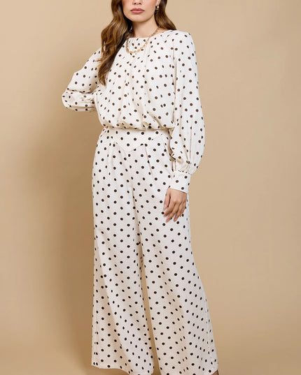 Danica Polka Dot Balloon Top