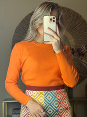 Blake Pullover - Orange