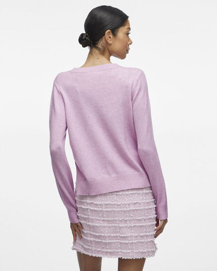 Ril Round Neck Knitted Pullover