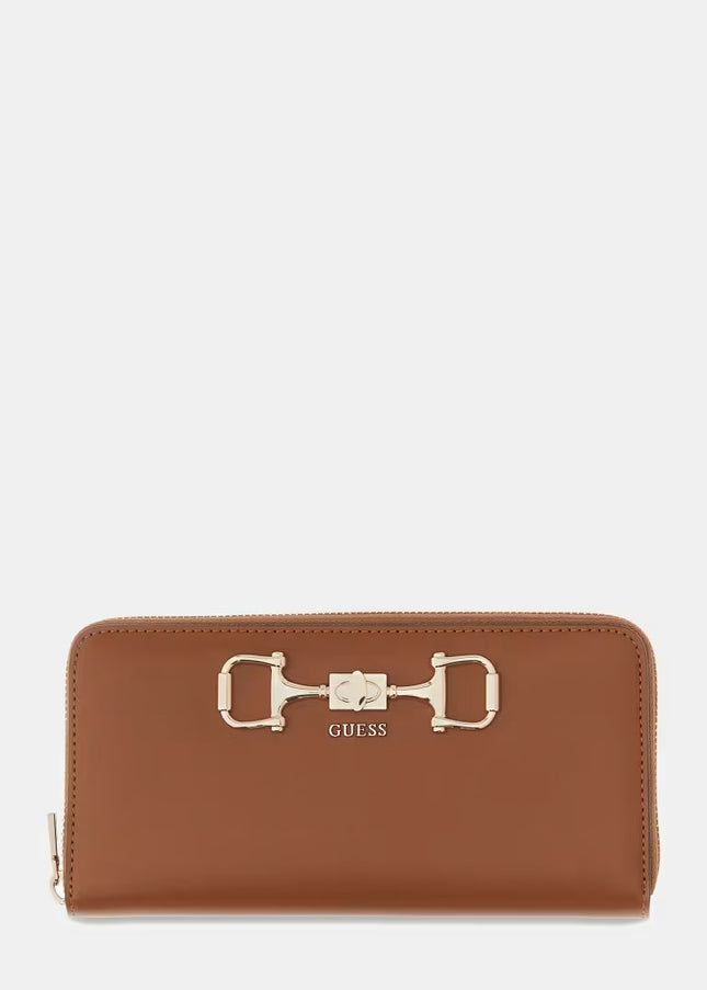 Guess Janie Logo Purse - Cognac