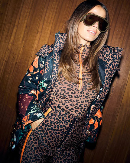 Night Garden Puffer Jacket