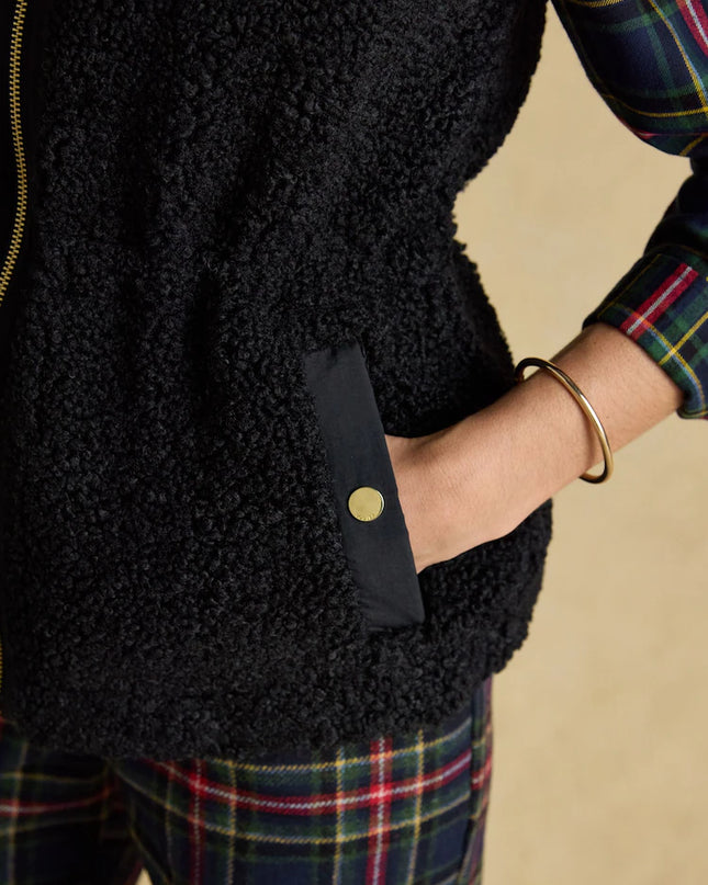 Tadworth Fleece Gilet - Black
