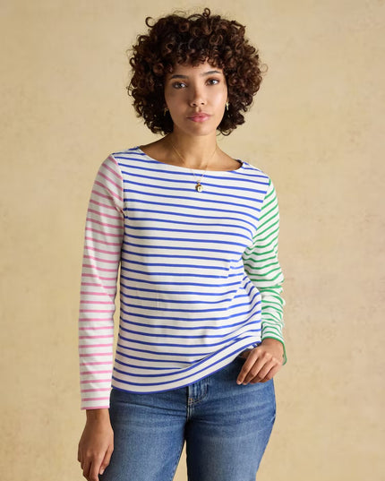 Harbour Striped Breton Top - Multi