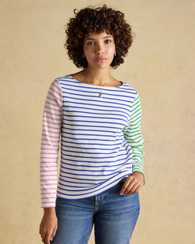 Harbour Striped Breton Top - Multi