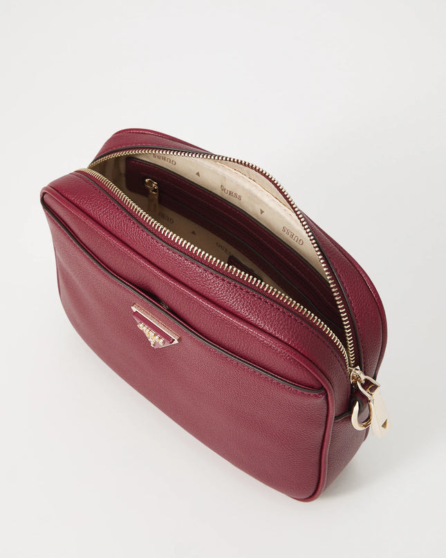Guess Meridian II Camera Bag - Wine