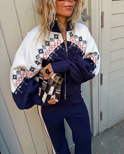 Odette Zip Cardigan