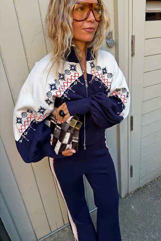 Odette Zip Cardigan