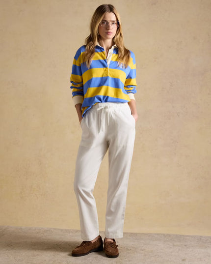 Relaxed Chino Tapered Trousers - Cloud