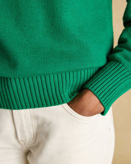 Alba Fairisle Jumper - Green