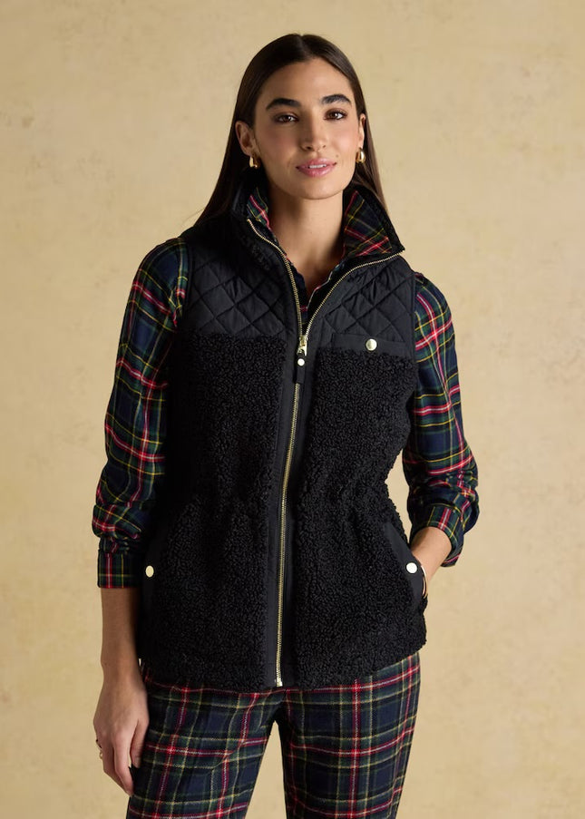 Tadworth Fleece Gilet - Black