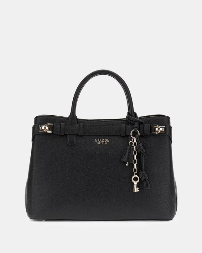 Guess Gregoria Girlfriend Satchel - Black