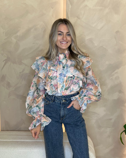 Romance Blouse - Multi