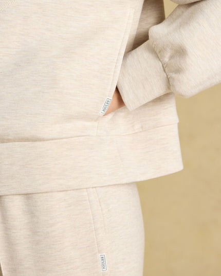 Joules Prep Soft Lounge Hoody - Oatmeal