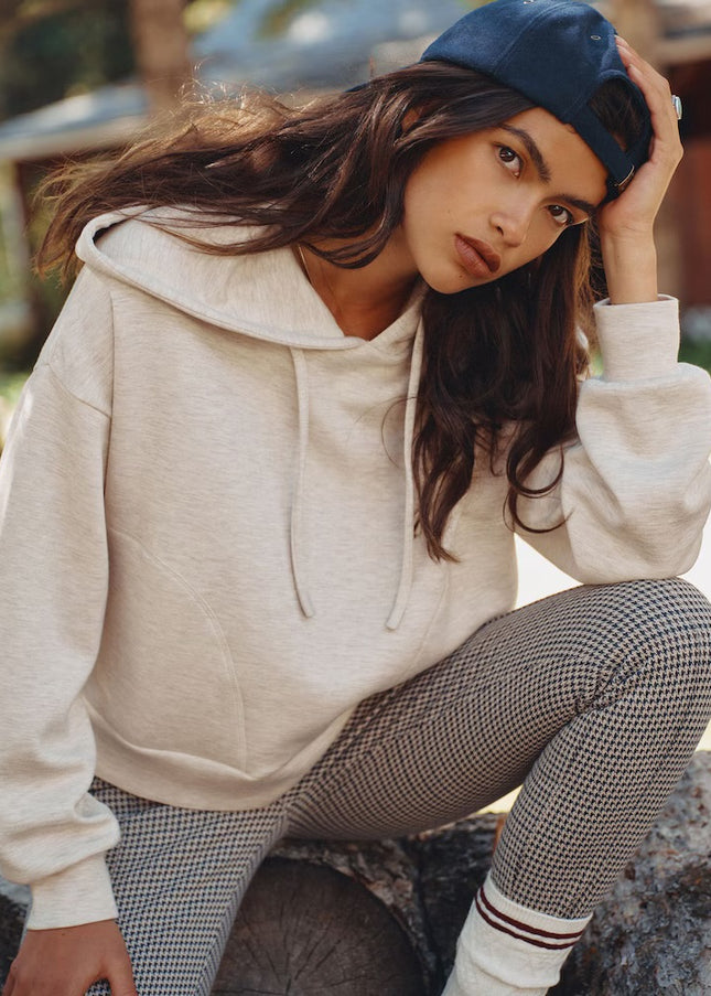 Joules Prep Soft Lounge Hoody - Oatmeal