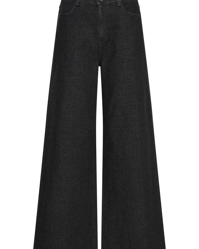 Braidy Pants - Washed Black