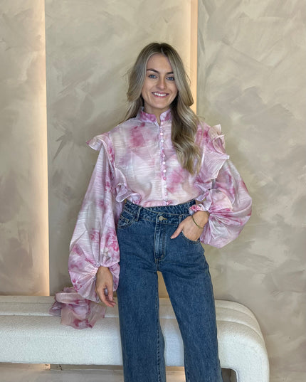 Romance Blouse - Pink