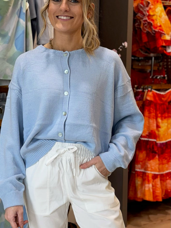 Emily Cardigan - Sky Blue