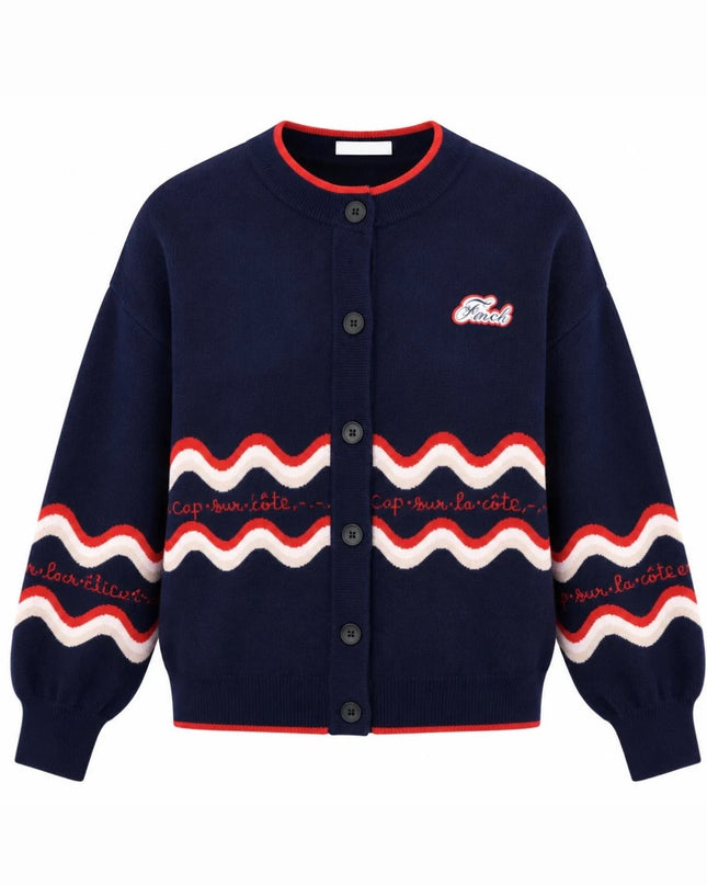 Roadtrip Cardigan - Navy Blue