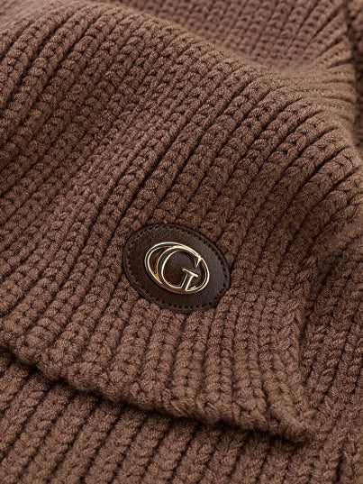 Guess Knitted Scarf - Espresso