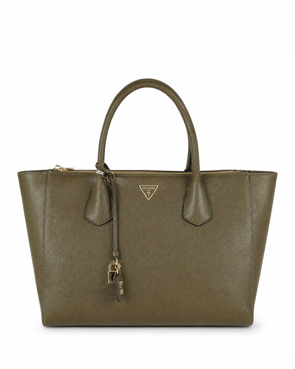 Guess Marissa Tech Tote - Olive