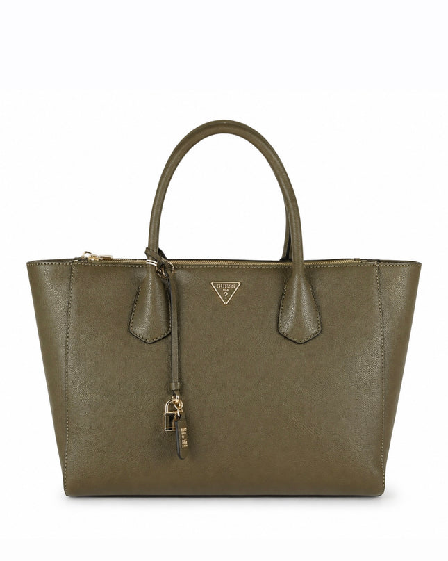 Guess Marissa Tech Tote - Olive