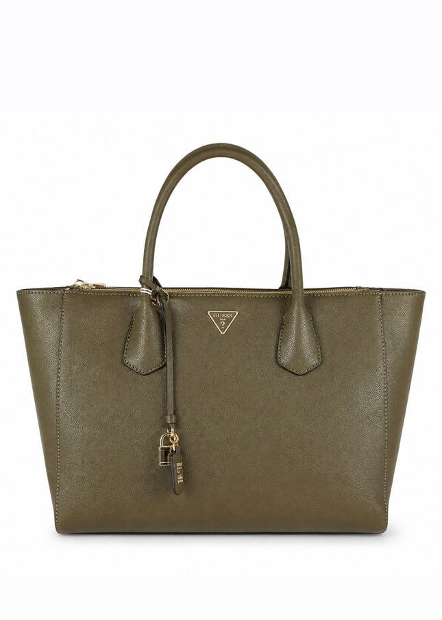 Guess Marissa Tech Tote - Olive