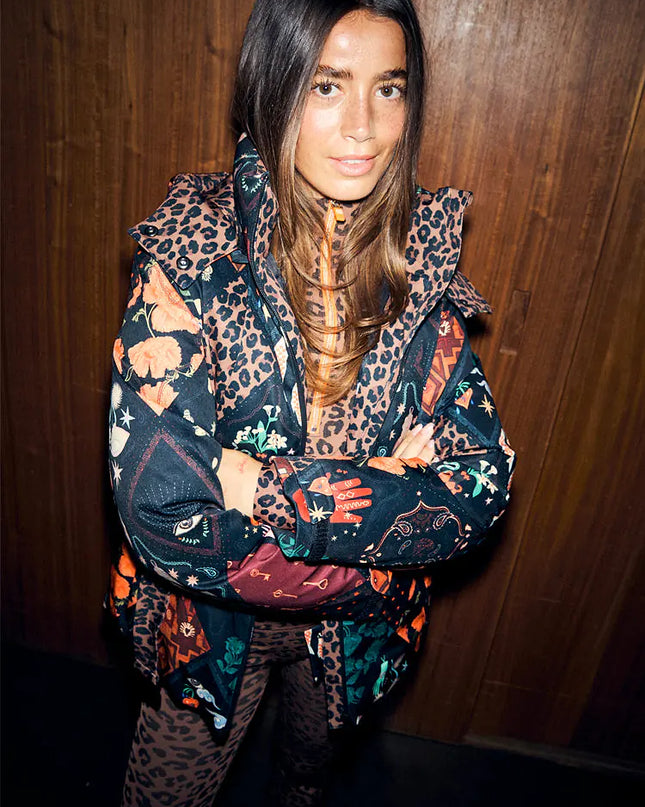 Night Garden Puffer Jacket