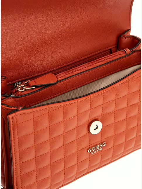 Guess Nadira Convertible Crossbody  - Chili