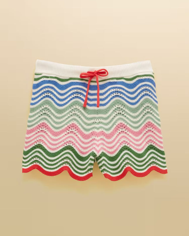 Sandy Wave Knit Short - Multi