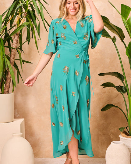 Emmeline Dress - Rich Green