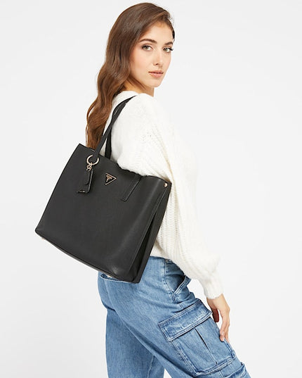 Guess Meridian II Girlfriend Tote - Black