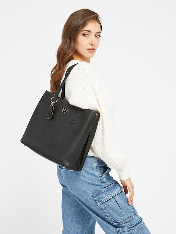 Guess Meridian II Girlfriend Tote - Black