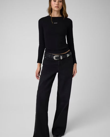 Guess G11 Wide Leg Jeans - Black
