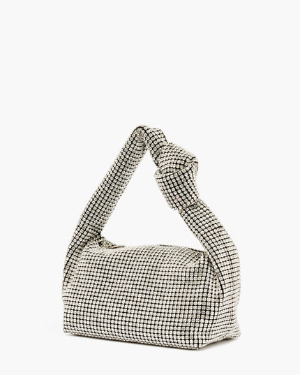 French Connection Knot Diamante Bag